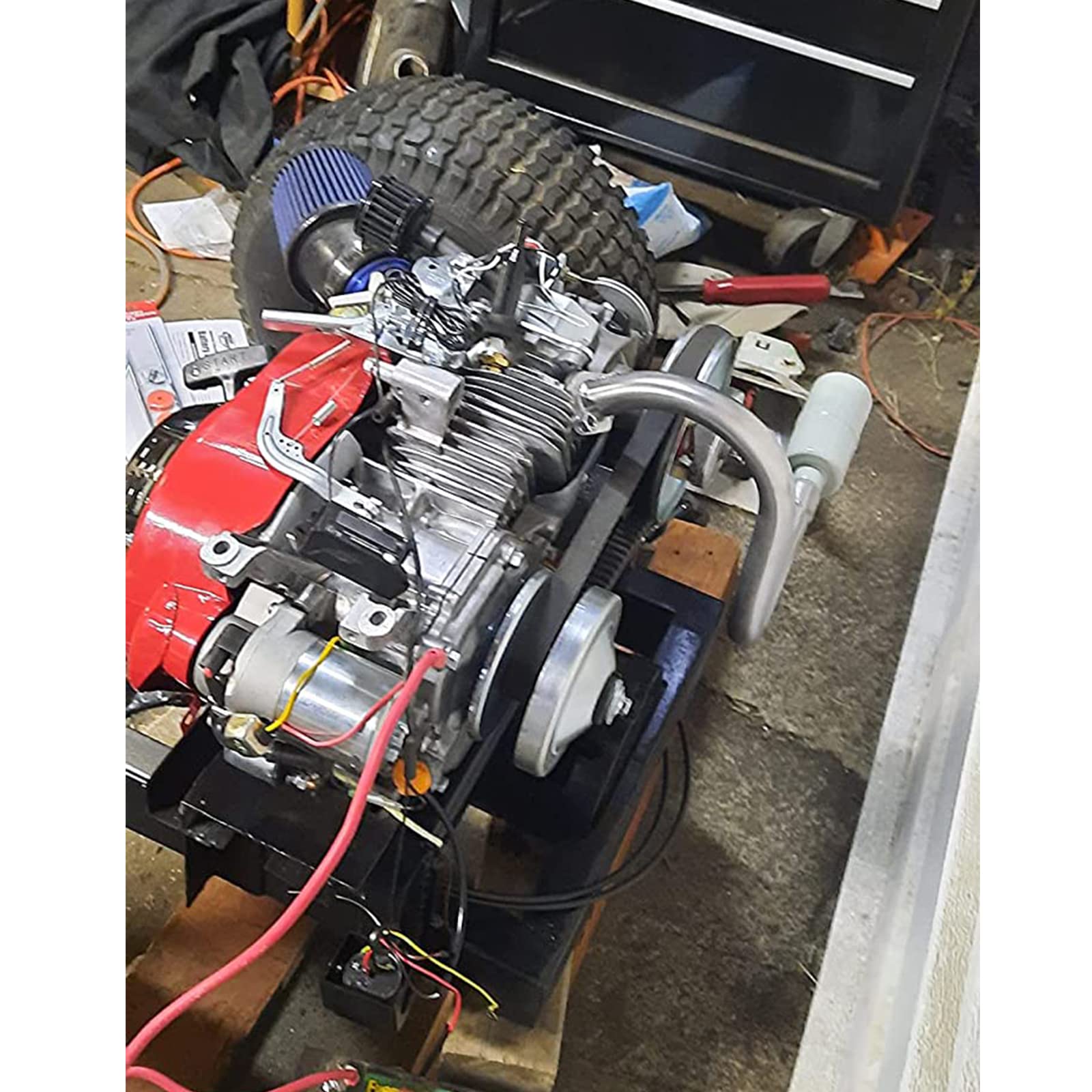 MGWILL Powerhorse 208cc exhaust compatibility tested on common engines