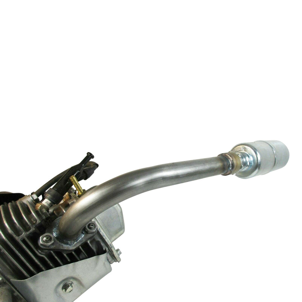 MGWILL exhaust length 8.35 inches, balanced fit and clearance