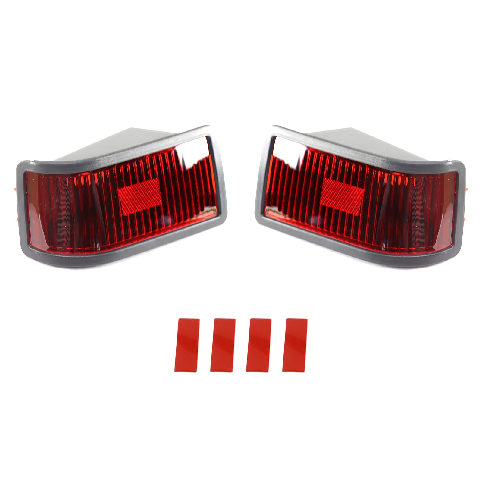 MGWILL tail light kit with red lens and bulb-free design for fast replacement