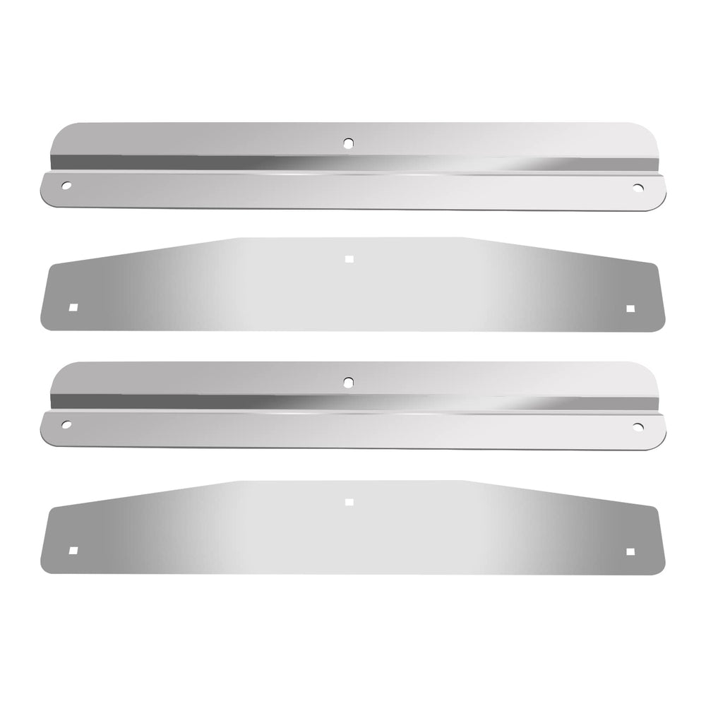 MGWILL universal fitment mud flap weights fit most semi-trailers