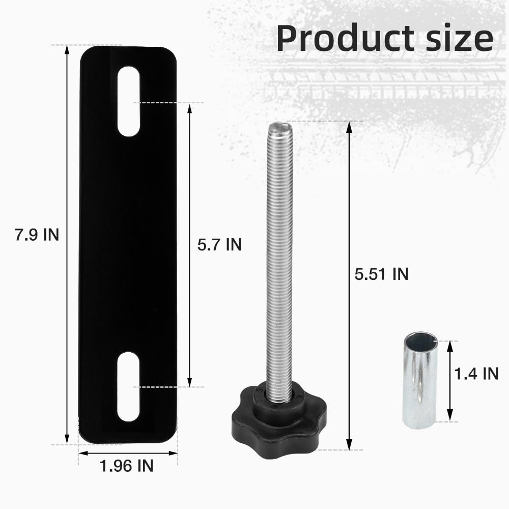 Mi hogar traction board mount pins holding two boards for quick access