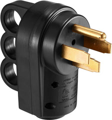 Miady 50AMP RV replacement plug with secure connection for reliable power access.