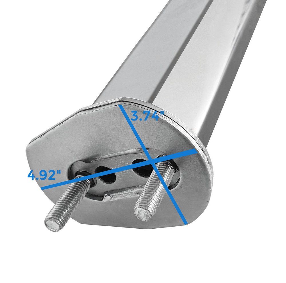 MIAOKUI mud flap hanger protects against debris and water spray.