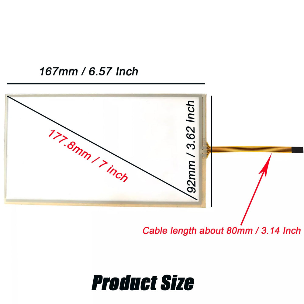 Sonic, Spark, Trax digitizer replacement suitable for 2012-2016 models