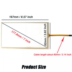 Sonic, Spark, Trax digitizer replacement suitable for 2012-2016 models