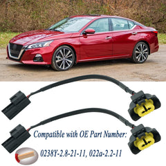 Micarun OE-compatible connector 0238Y-2.8-21-11 ensures secure fit.