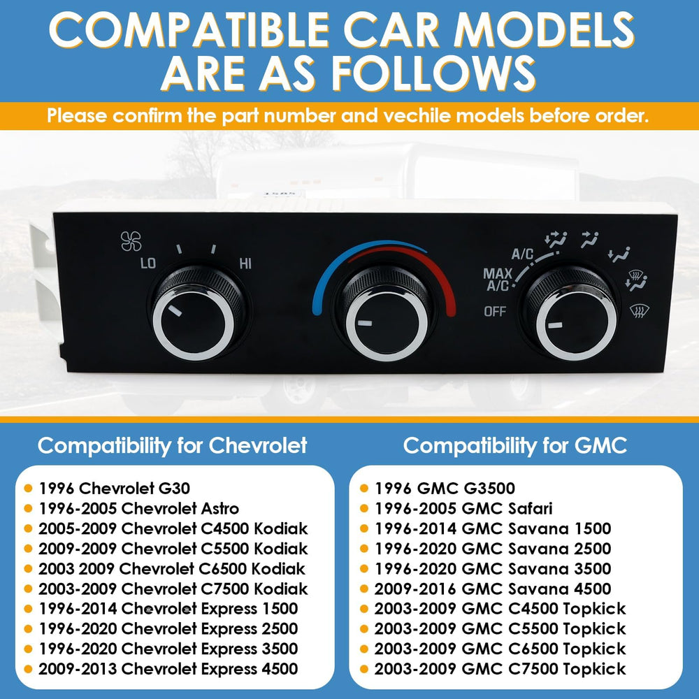 MiCCiKA Express dash-panel integration mirrors factory design for Chevrolet Express.
