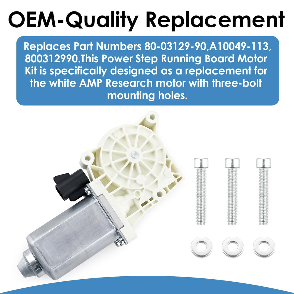 MiCCiKA motor kit door-activated operation for smooth steps.