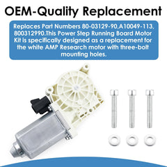 MiCCiKA motor kit door-activated operation for smooth steps.