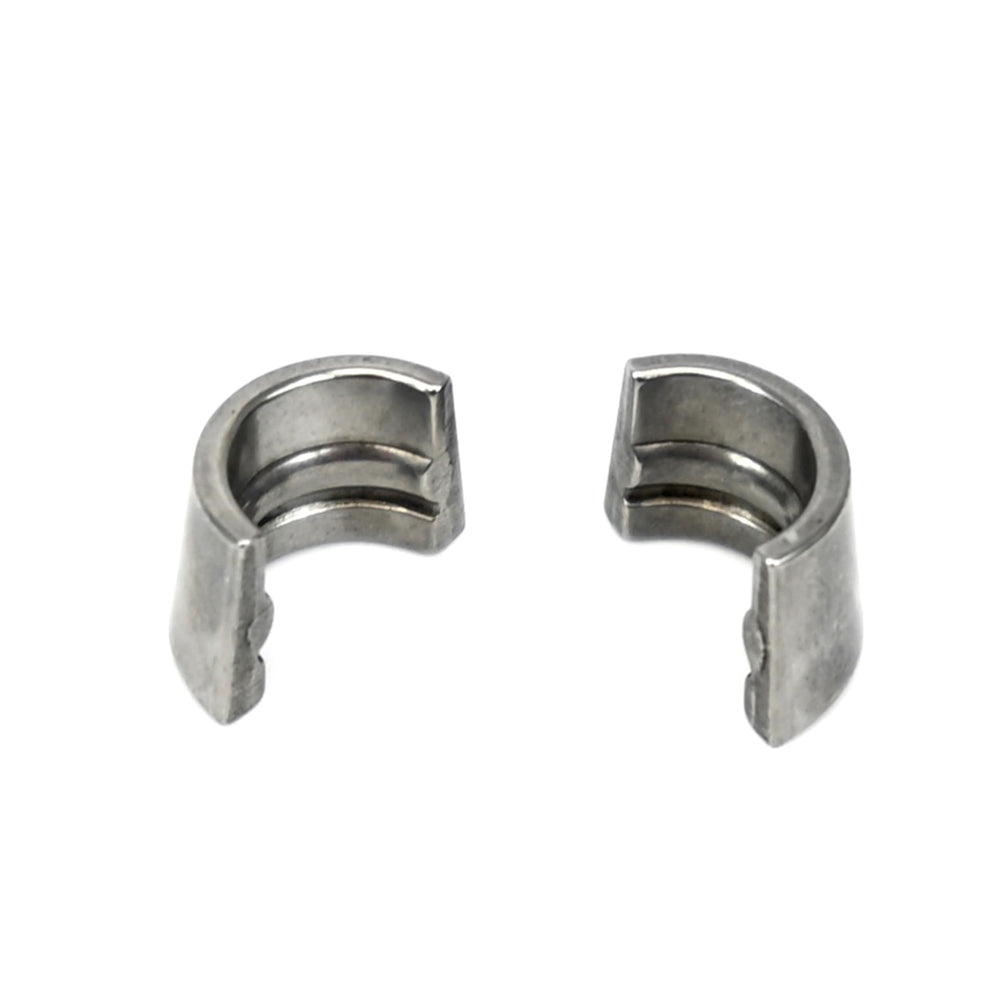 7-degree locks on beehive and dual springs for reliable installation.