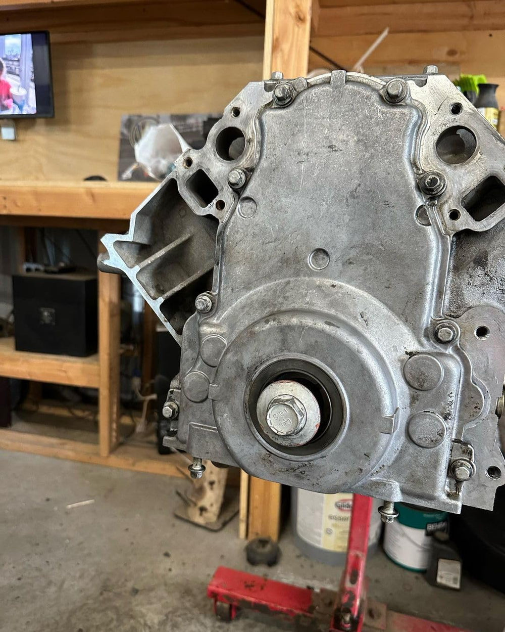 Michigan Motorsports bolt-fitment helps secure the damper for reliable crank stability.