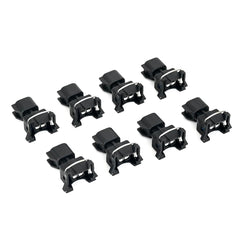 Michigan Motorsports EV6 to EV1 adapter 8-pack shown for GM engines.