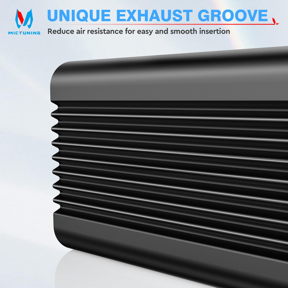 MICTUNING overall length is 5.5 inches for versatile fit.