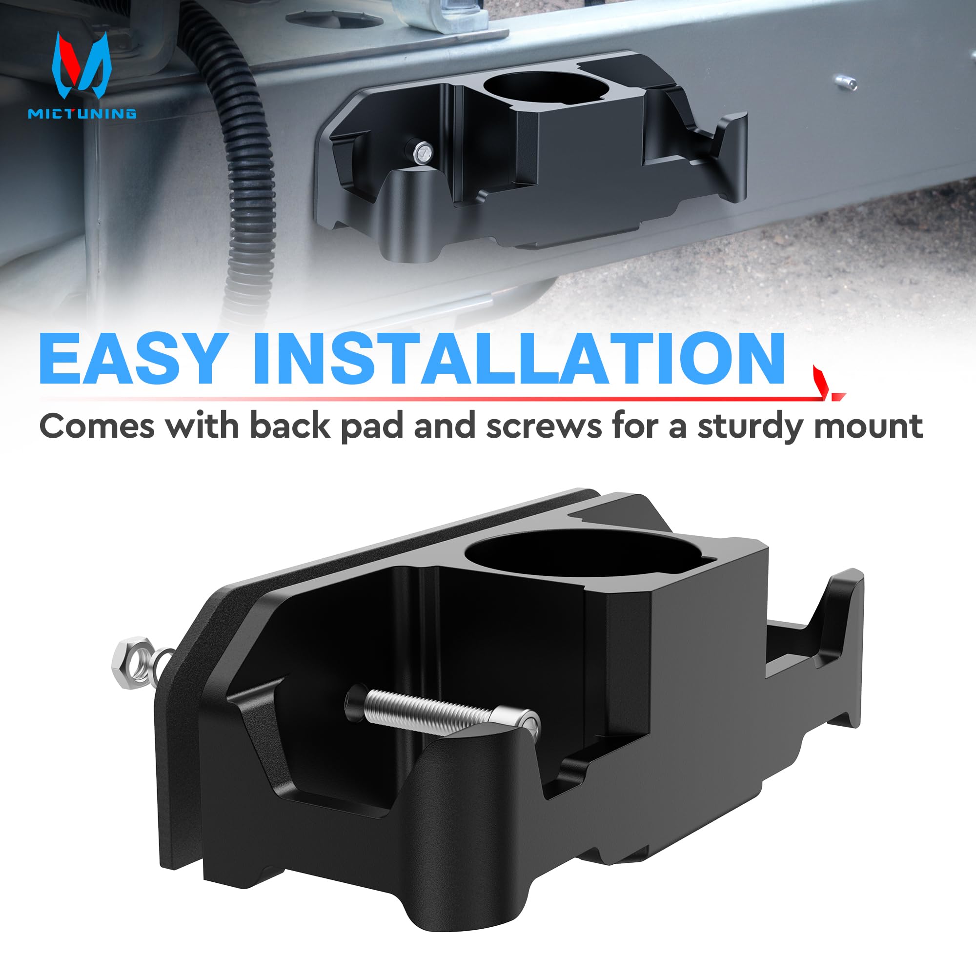 MICTUNING anti-rust aluminum coating guards against corrosion in tough towing conditions