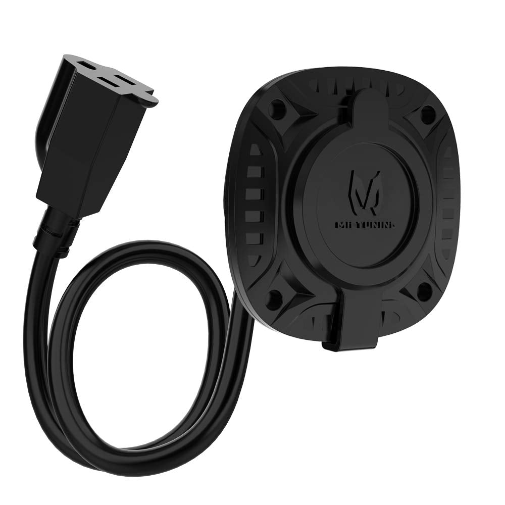 MICTUNING outdoor-ready, weatherproof plug for all-season use.