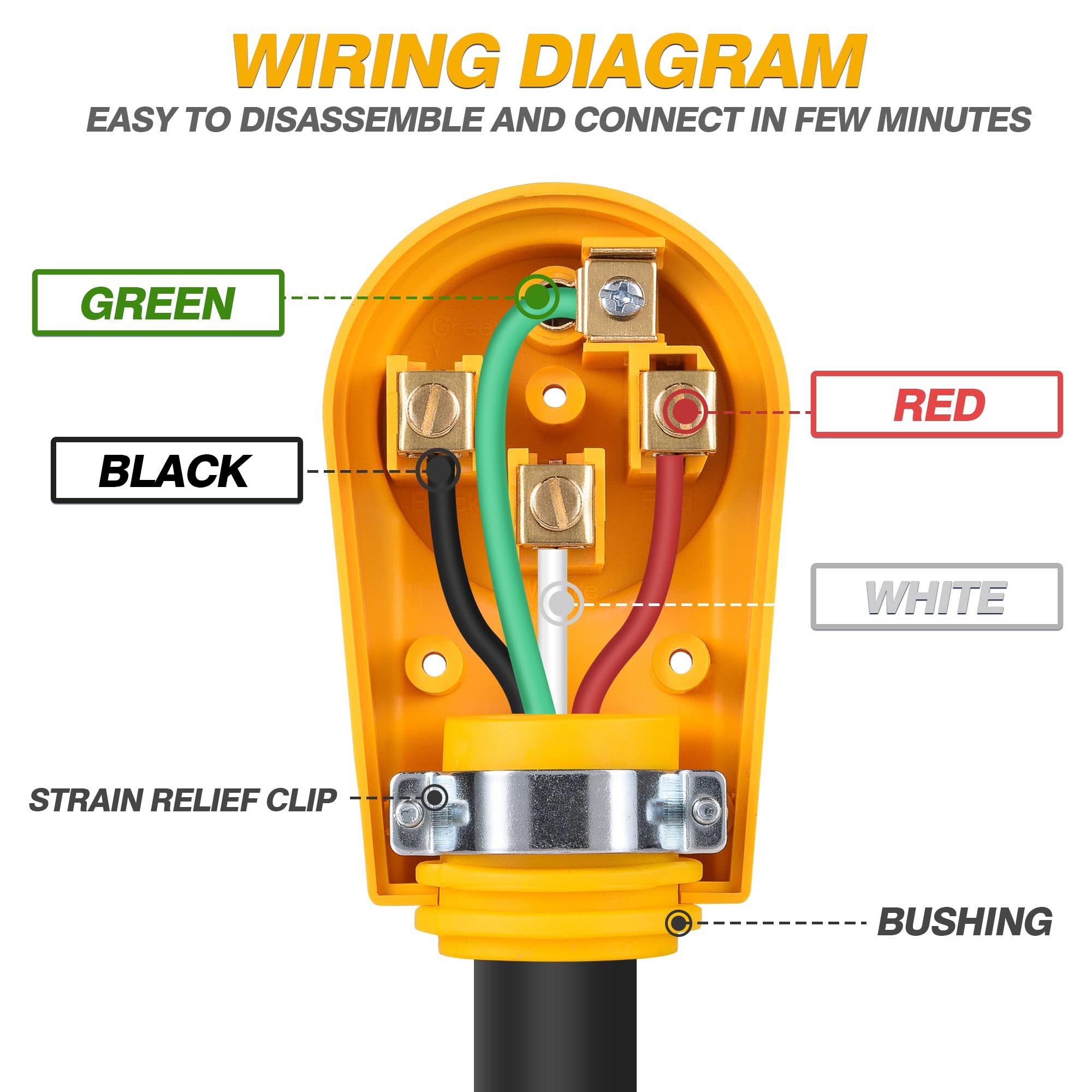 MICTUNING flame retardant ABS housing for durability and safety