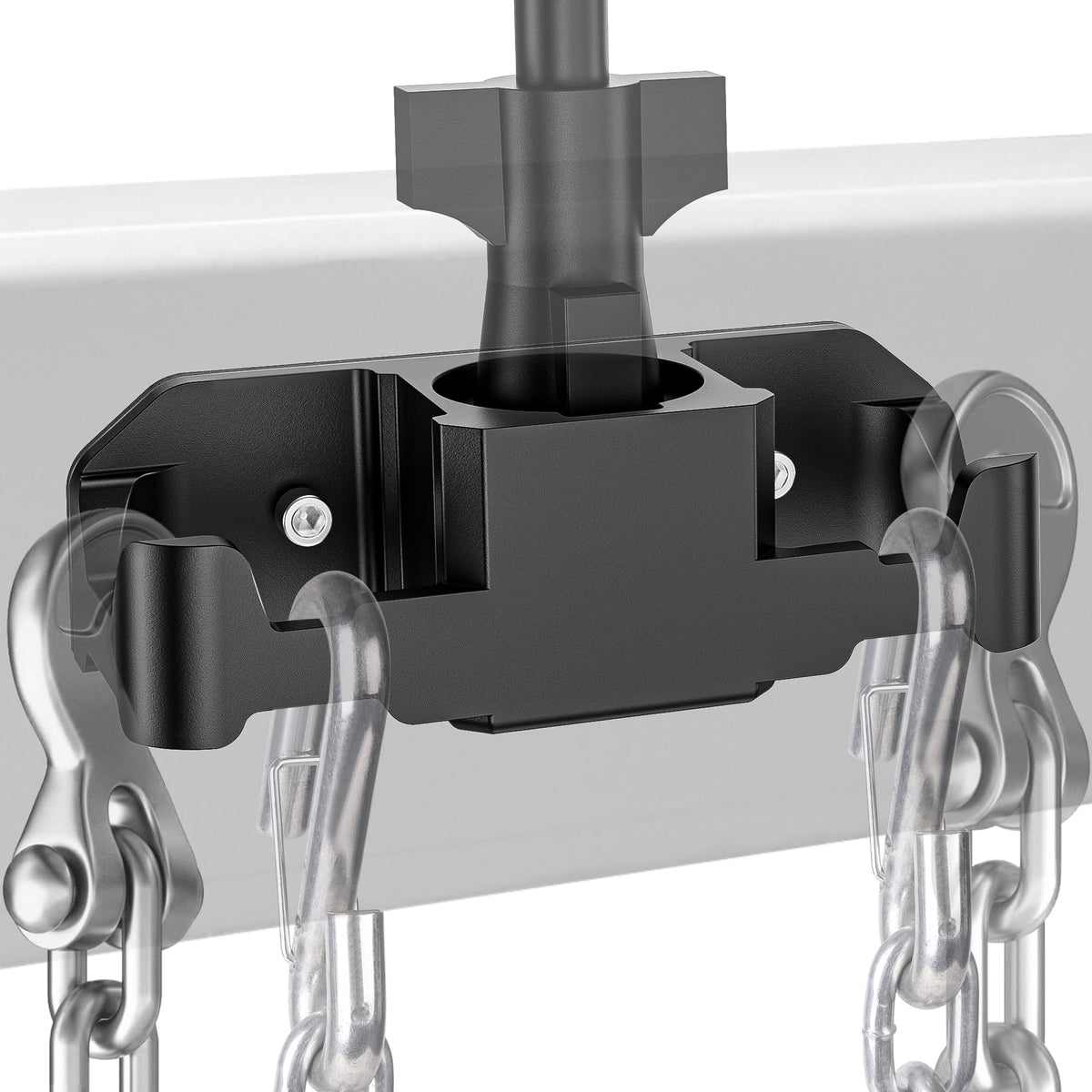 MICTUNING trailer towing organizer with 7-way plug keeps connections tidy and accessible