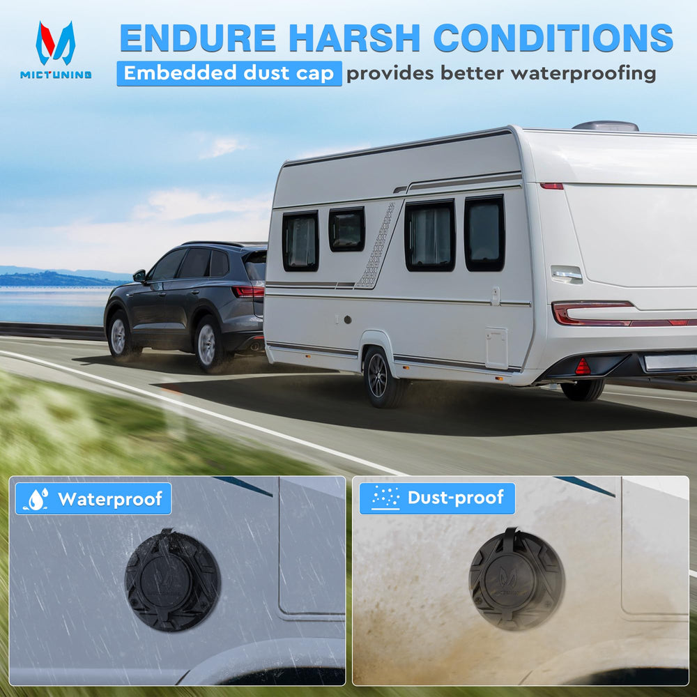 MICTUNING weatherproof SAE assembly suitable for outdoor use