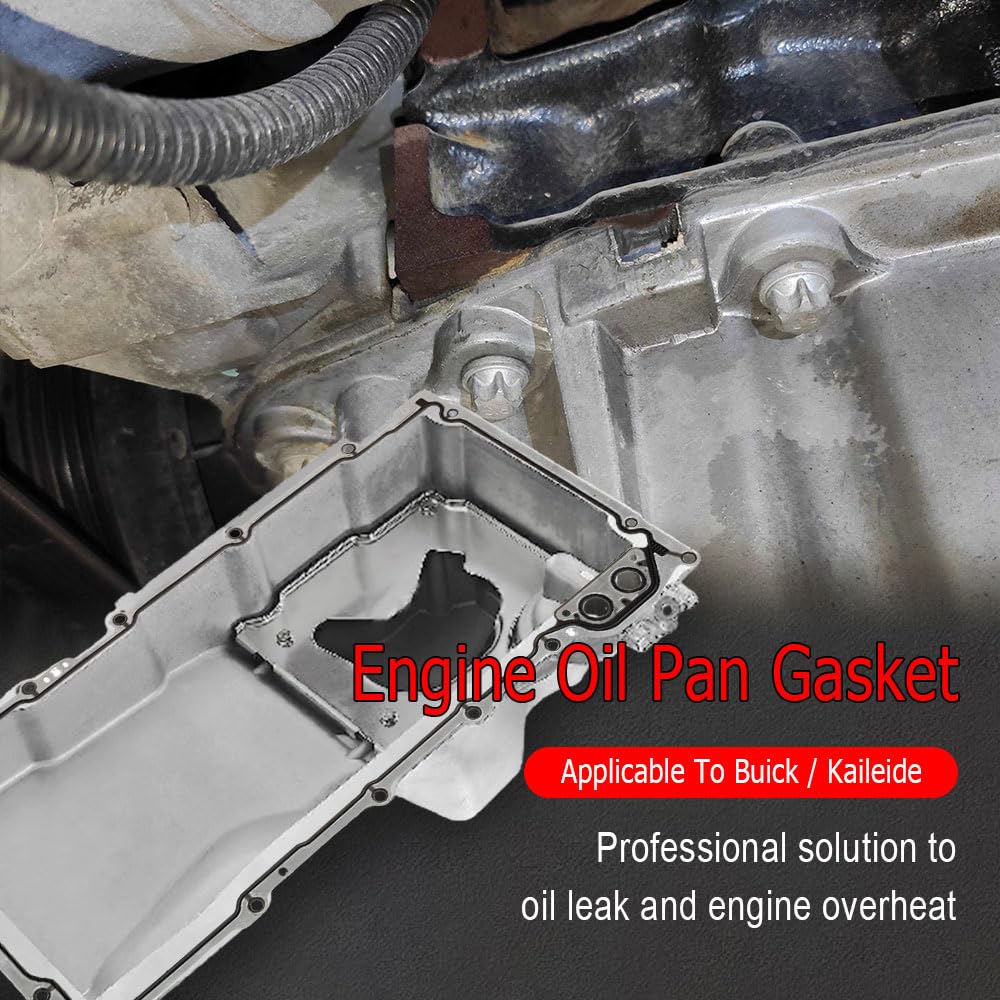 Middrivr oil pan gasket set compatibility chart confirms wide vehicle fitments.