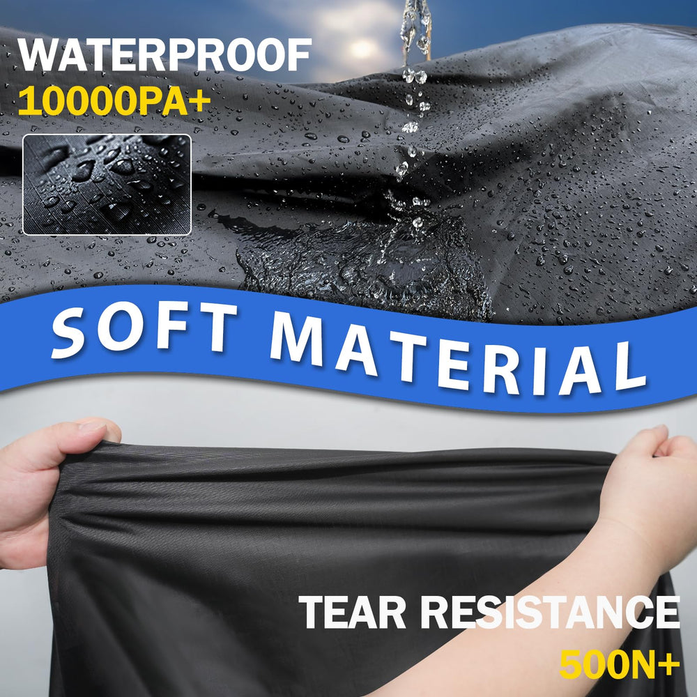 MIEAPOND Harley cover features soft lining to prevent scratches.
