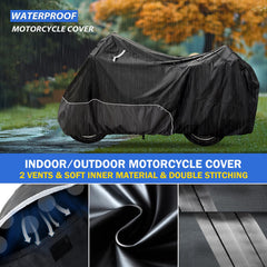 Mieapond UV-lined interior protects the bike finish from sun damage