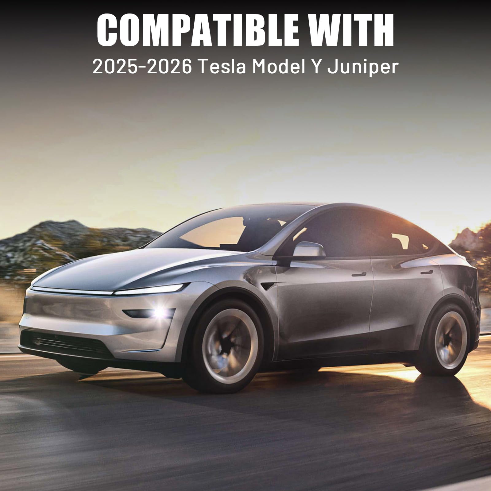 MIEF ROD quick tool-free installation of door trays in Model Y Juniper
