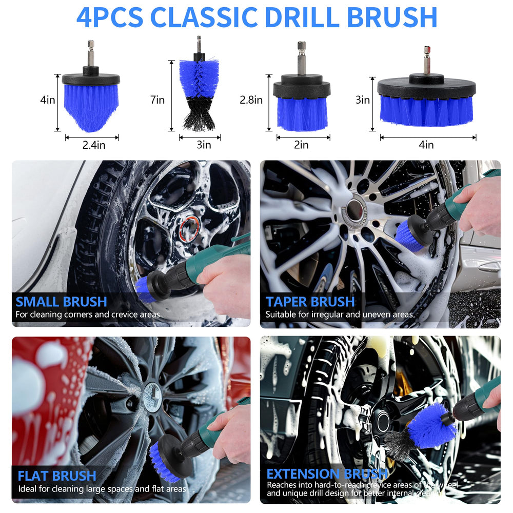 MIANYINGR interior dashboard brushes for dust-free cabin detailing.