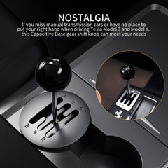 MIFMIA cup holder shifter dashboard integration view for Tesla Model 3 and Model Y