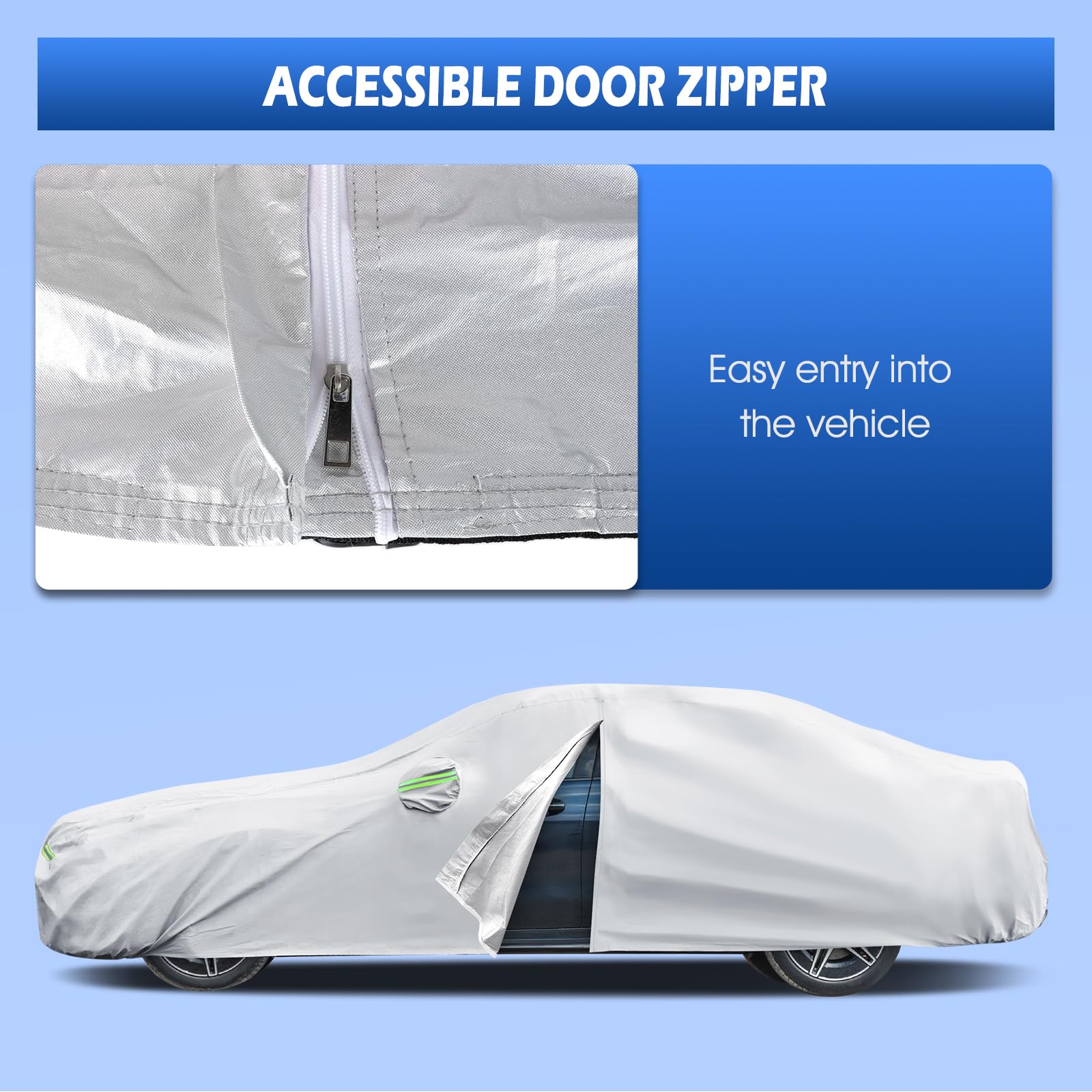 Migaven waterproof exterior cover for BMW 3 Series – rear view, UV protection for cooler interior.