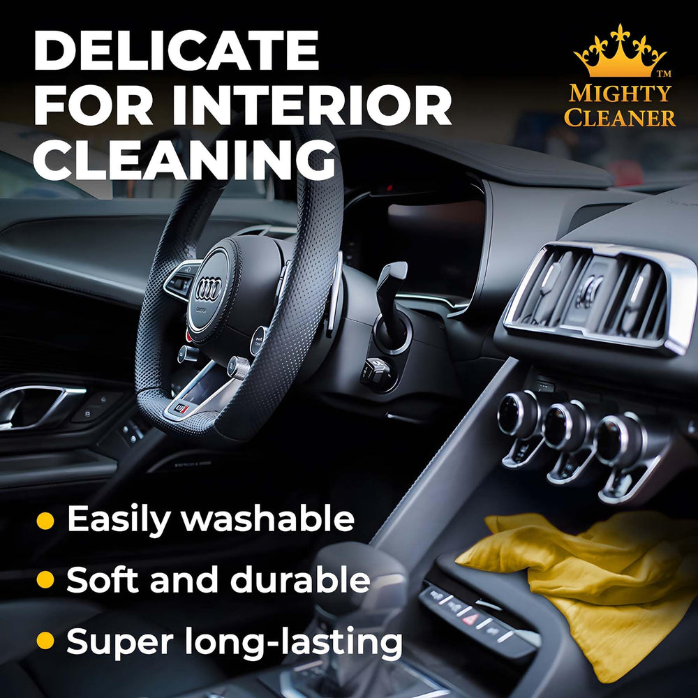 Mighty Cleaner premium 2pk with two towels and a free extra.