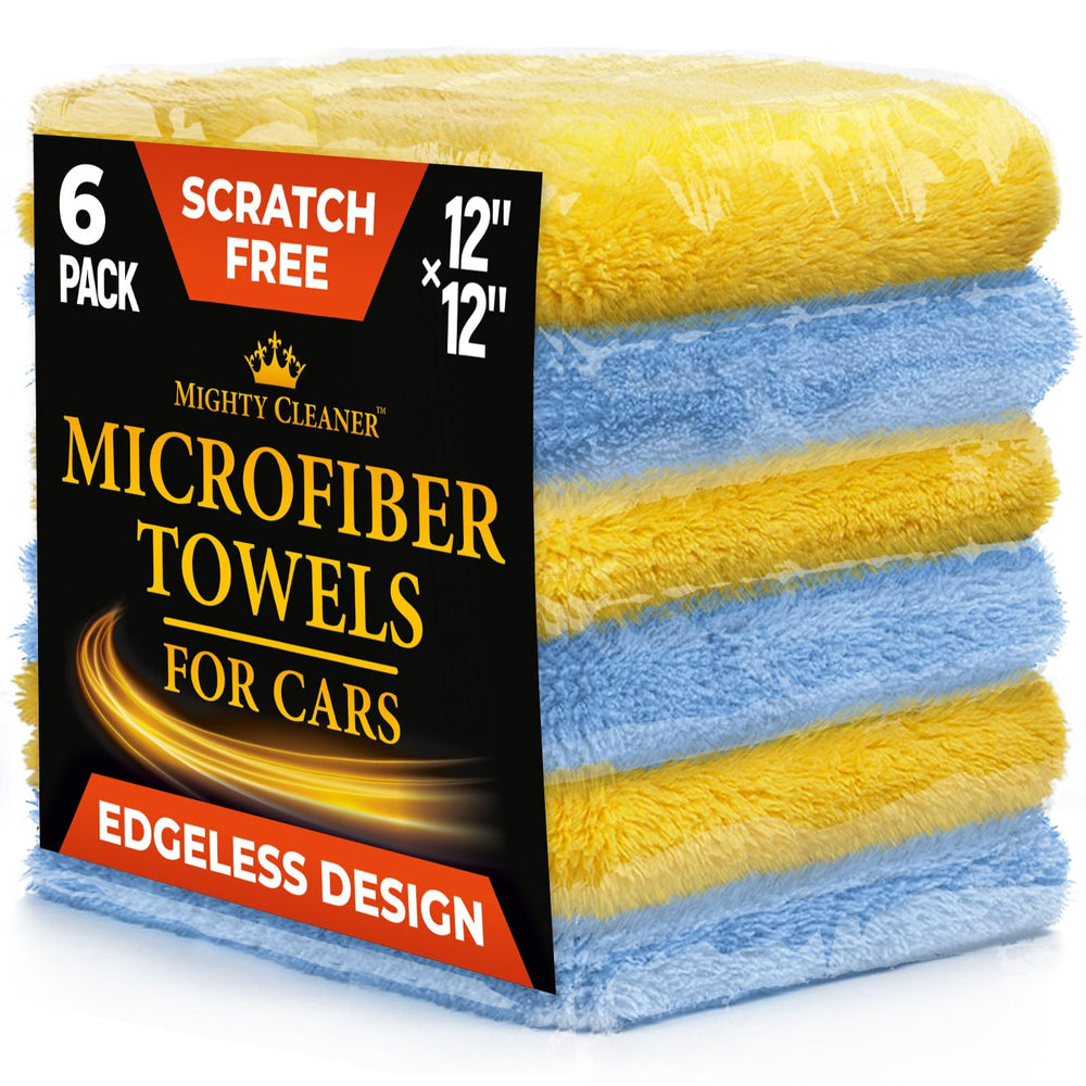 Mighty Cleaner edgeless towel 12x12 for scratch-free drying and safe polishing.