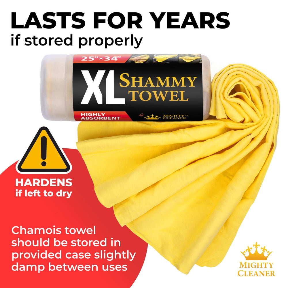 Mighty Cleaner Premium XL Shammy reusable 1: built to last through years of use
