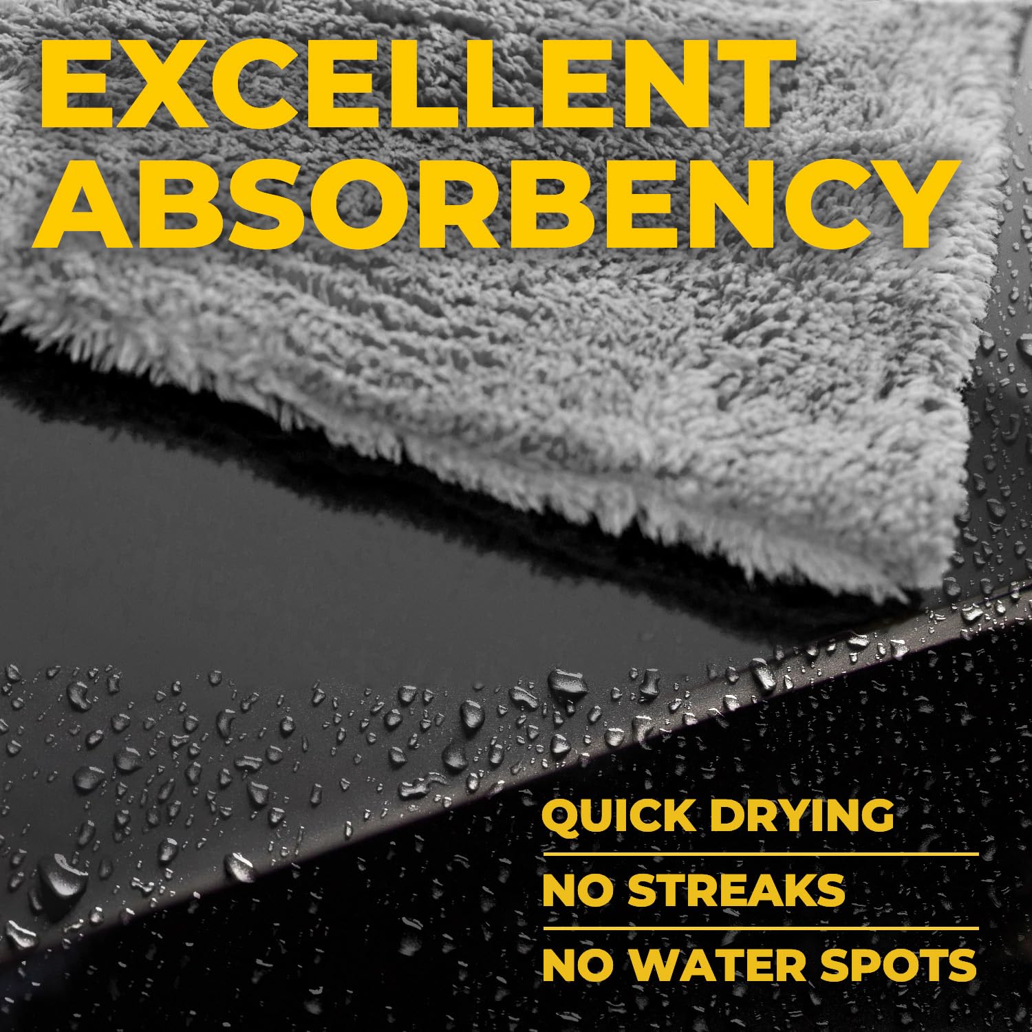 Mighty Cleaner scratch-free towels protect finishes while buffing