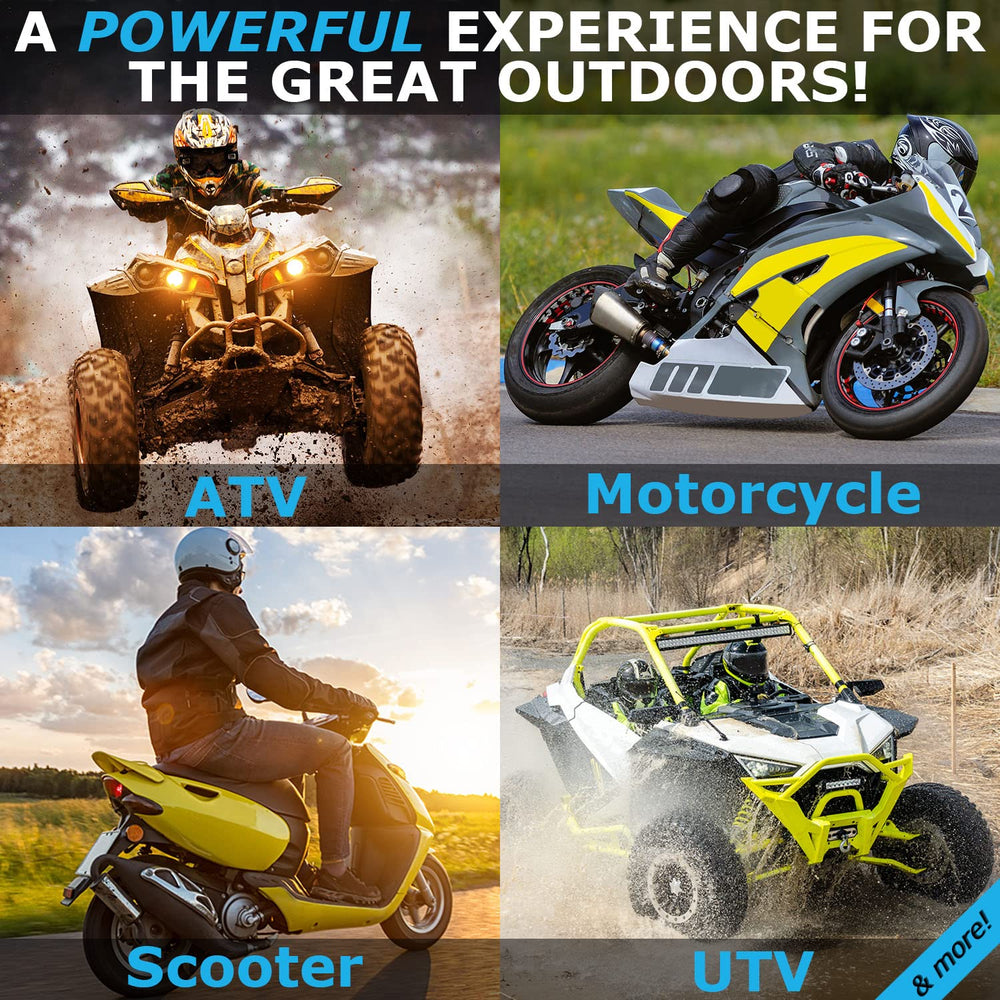 AGM spill-proof design of Mighty Max YTX14-BS for rugged riding conditions