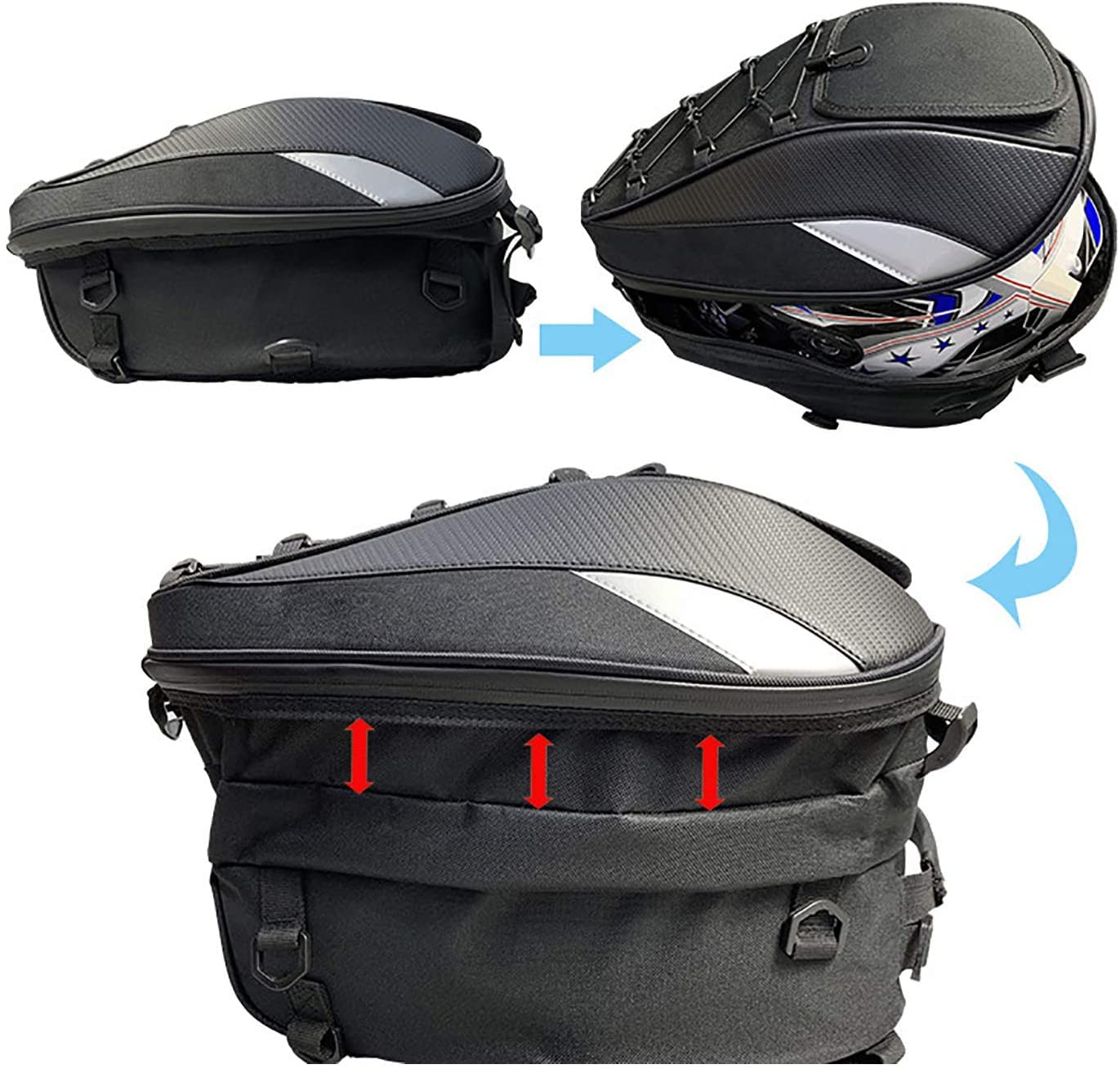 MIHUNTER cargo net included to secure extra items