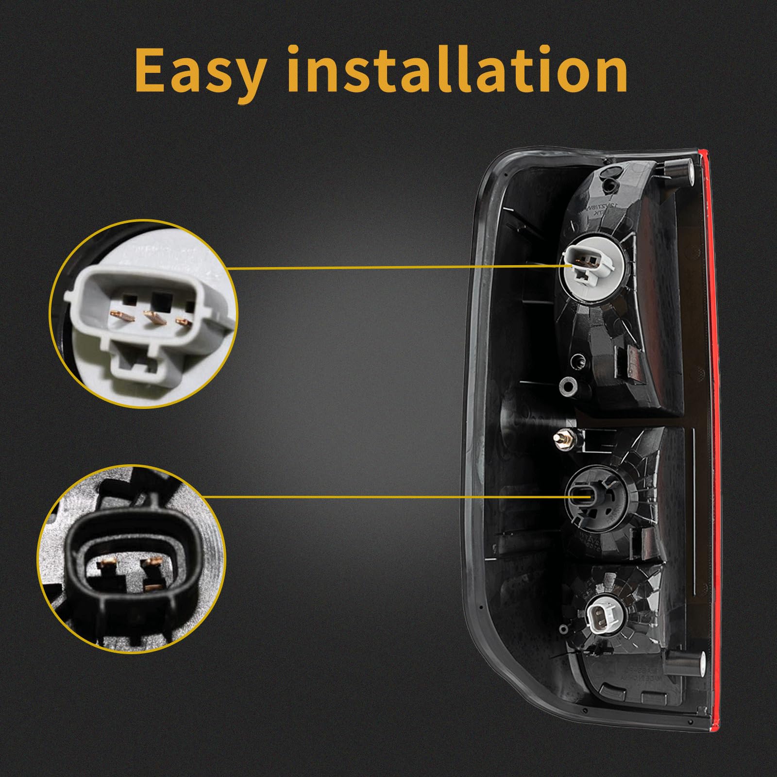 MiKaFex Suzuki Equator tail light right rear lamp for quick install