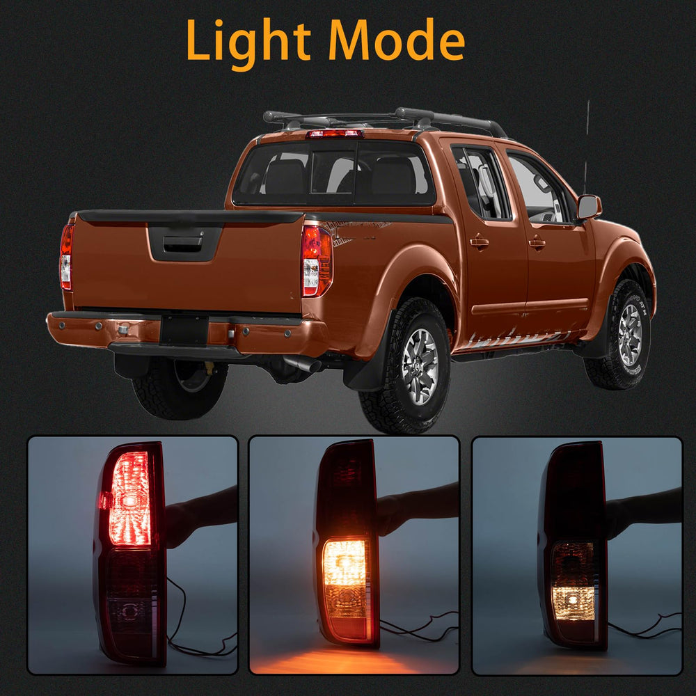 MiKaFex Nissan Frontier tail light direct-fit replacement for reliability