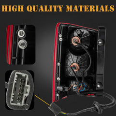 MiKaFex tail-light assembly, Honda Pilot, durable ABS housing and clear lens