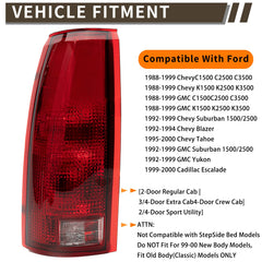 MiKaFex tail light with clear red lens enhances visibility on roads