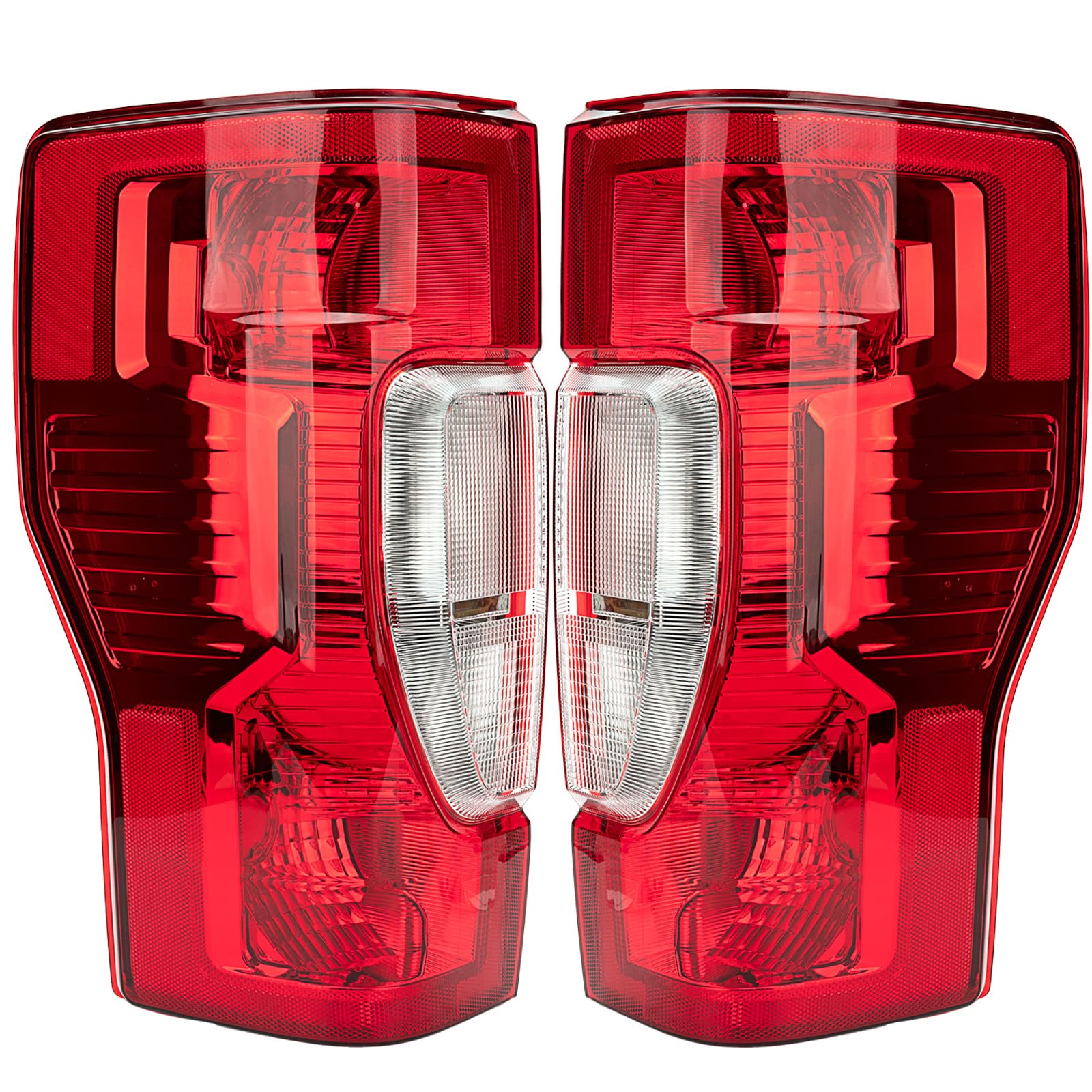 MiKaFex tail light assembly driver side for 2020–2022 Ford F-Series, improves rear visibility