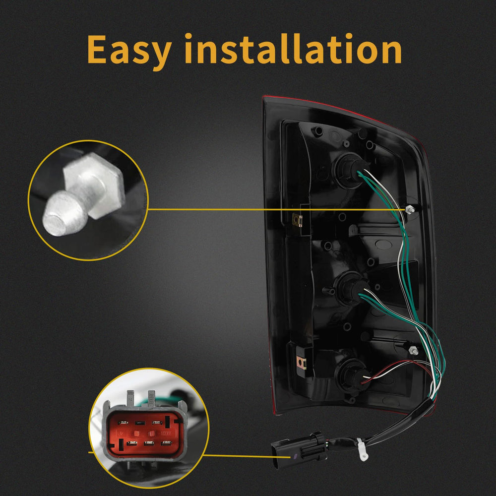 MiKaFex tail light includes bulb for immediate replacement