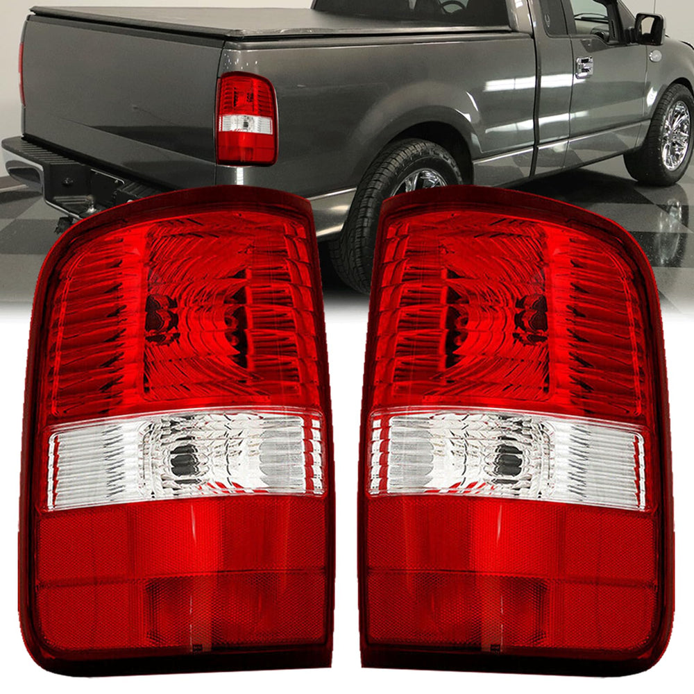 MiKaFex tail light housing driver-side view with OEM-style amber lens for safer signaling.