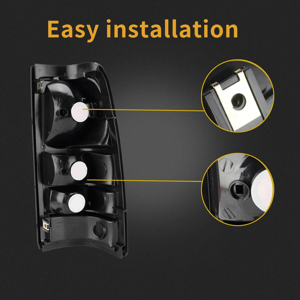 MiKaFex tail light housing direct replacement with GM compatibility for easy install.