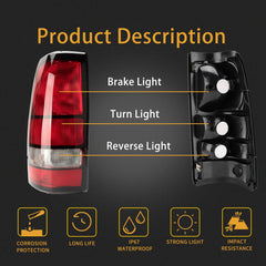 MiKaFex tail light housing rear-right with black edge for clear signaling.