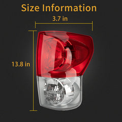 MiKaFex tail light wiring harness included enables quick installation on Toyota Tundra.