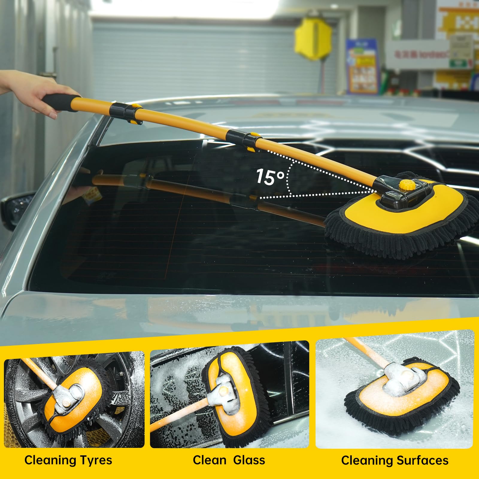 MIKKUPPA extra brush head included for convenient switching and durability