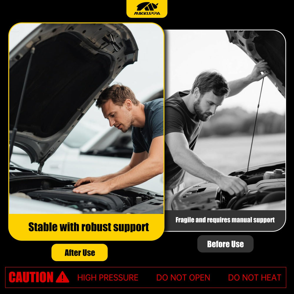 MIKKUPPA front hood struts contents included in package