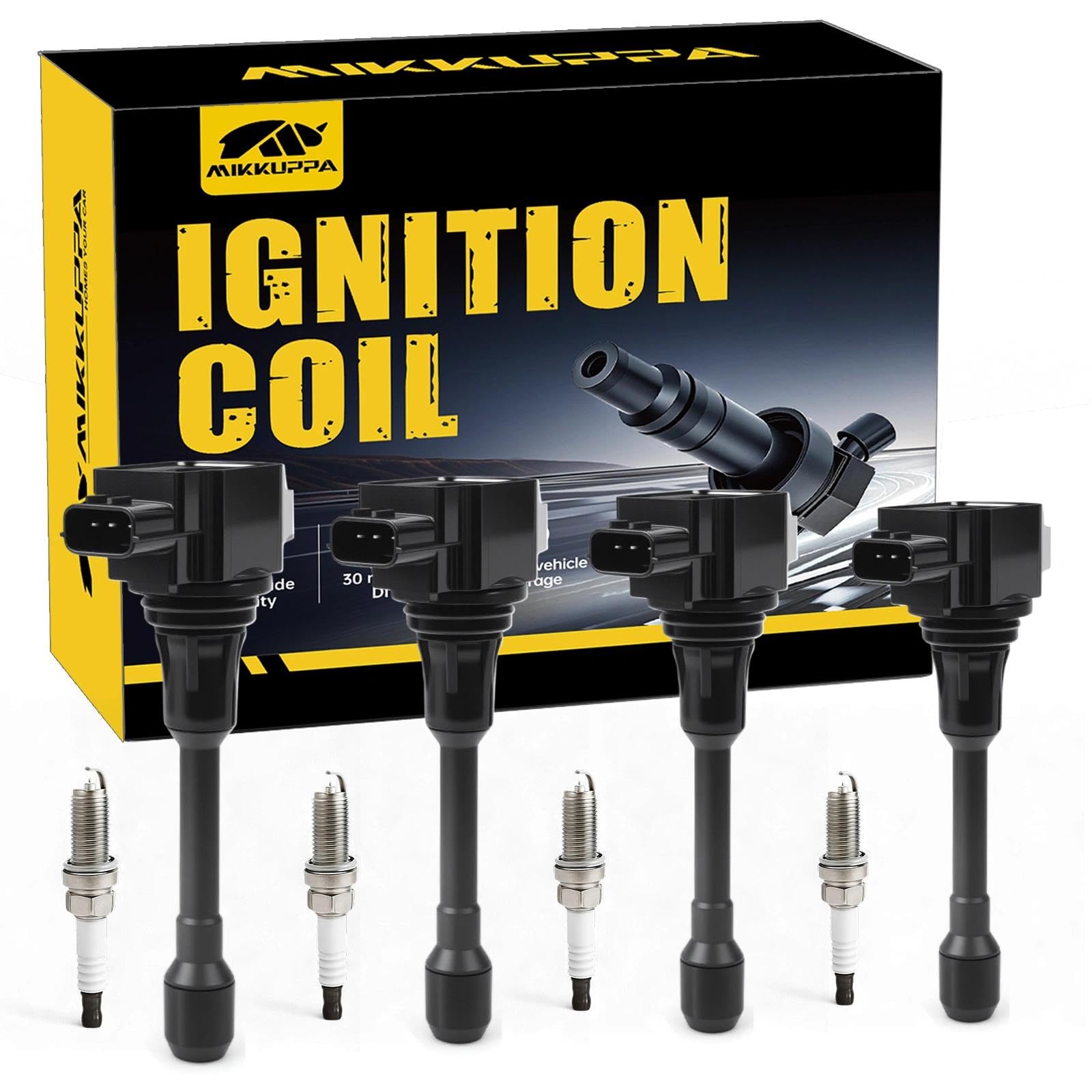 MIKKUPPA UF549 coil pack close up with copper core for reliable ignition
