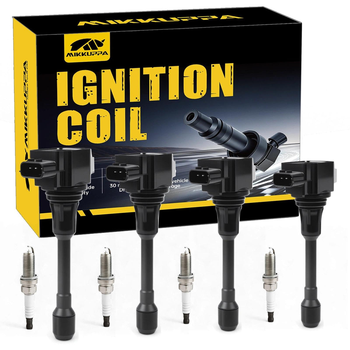 MIKKUPPA UF549 coil pack close up with copper core for reliable ignition