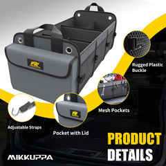 MIKKUPPA stabilizing base with Velcro and straps keeps groceries secure